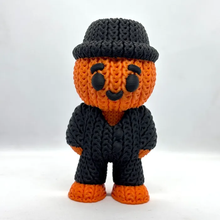 BALKABAĞI ADAM ÖRGÜ ANAHTARLIK