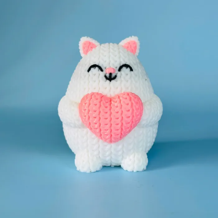 KALPLİ KEDİ ÖRGÜ ANAHTARLIK