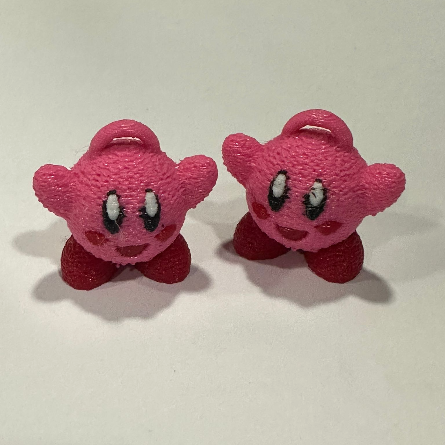 KIRBY SEVİMLİ KARAKTER ÖRGÜ ANAHTARLIK