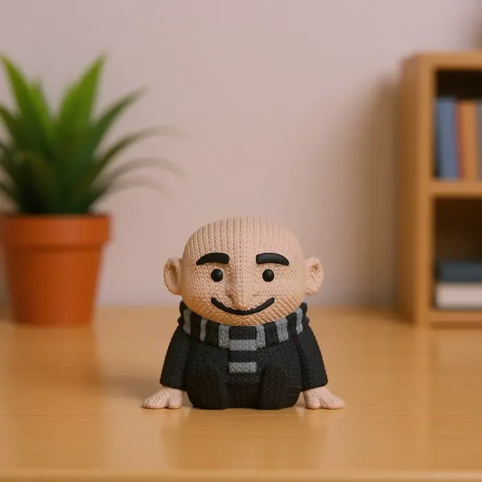 MİNİON KARAKTER ÖRGÜ ANAHTARLIK