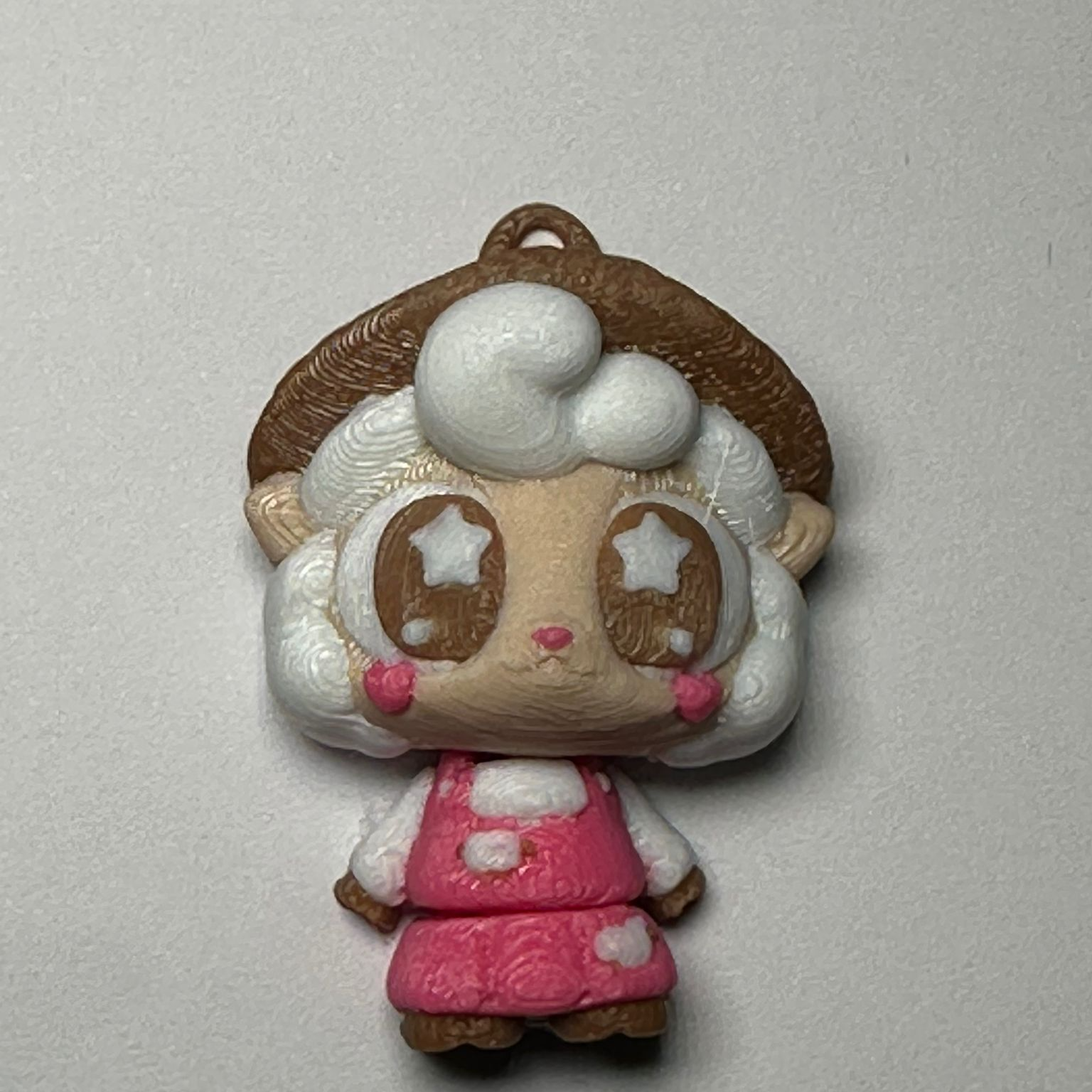 YILDIZ GÖZLÜ NENE EKLEMLİ ANAHTARLIK