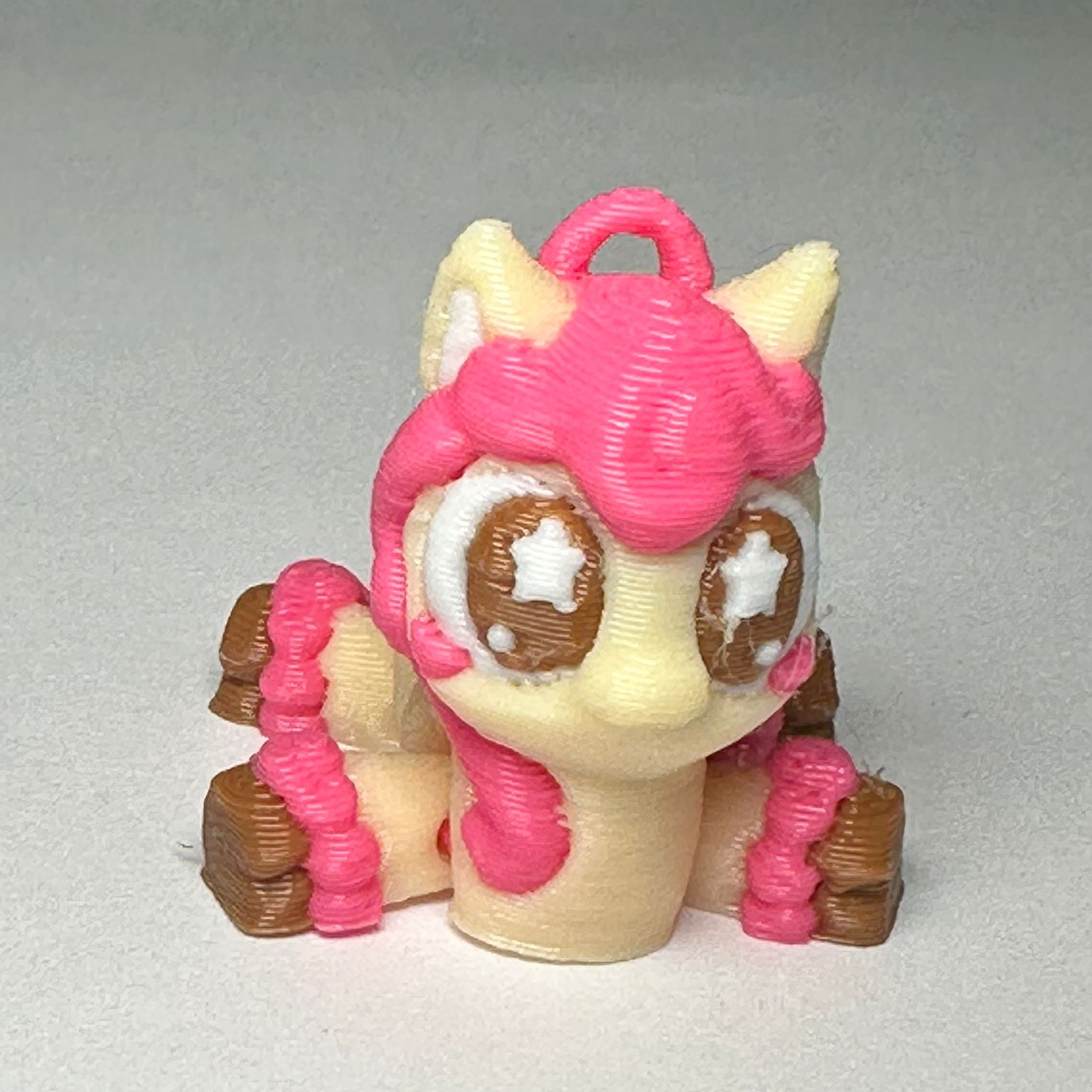 YILDIZ GÖZLÜ UNİCORN EKLEMLİ ANAHTARLIK