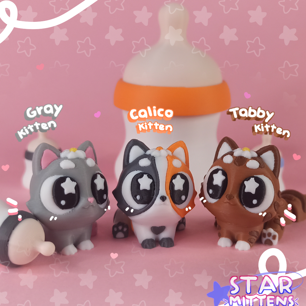 YILDIZ KEDİ EKLEMLİ ANAHTARLIK